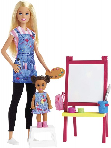 Mattel Barbie Jako Nauczycielka Plastyki DHB63 GJM29