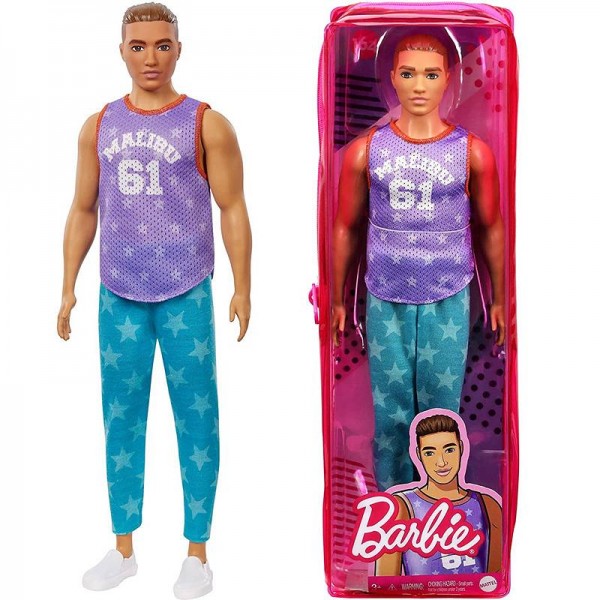 Mattel Barbie Modny Ken 164 Malibu DWK44 GRB89