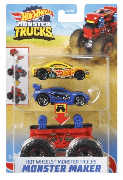 Mattel Hot Wheels Monster Truck Maker Bone Scorpedo GWW13 GWW14