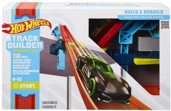 Mattel Hot Wheels Track Builder Zestaw zaczep z torem zjazdowym GLC87 GLC92