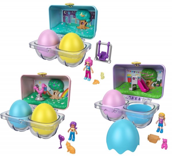 Mattel Polly Pocket 2 jajka niesopodzianki GVM17