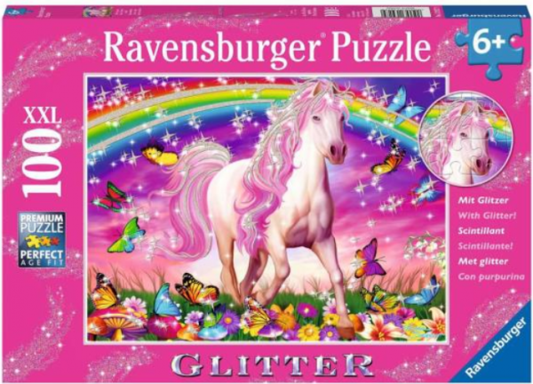 RAV puzzle błyszczące 100 Koń 139279