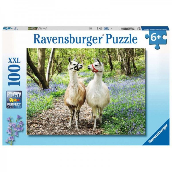 Ravensburger Puzzle 100 Przyjaźń Zwierząt 129416