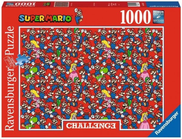 Ravensburger Puzzle 1000 Challenge Super Mario Bros 165254