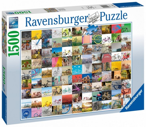 Ravensburger Puzzle 1500 99 Rowerów 160075
