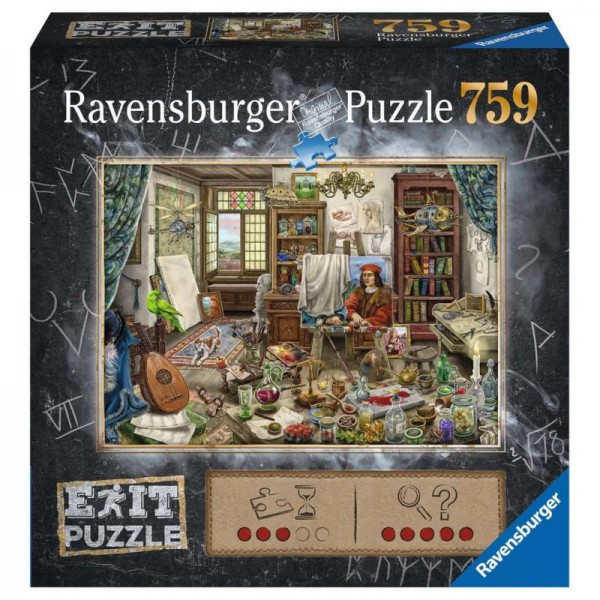 Ravensburger Puzzle 759 Exit Studio Artysty 167821