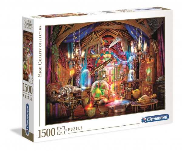 Clementoni Puzzle 1500 HQ Wizards Workshop 31813