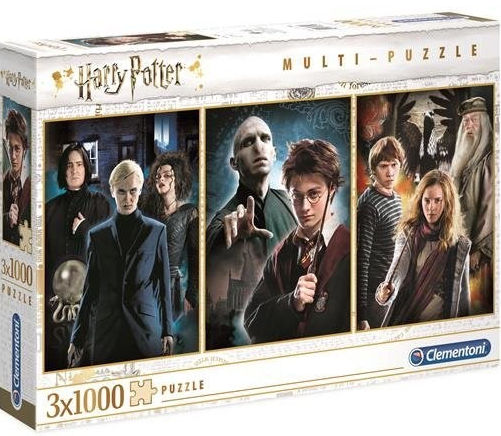 Clementoni Puzzle 3x1000 Harry Potter 61884