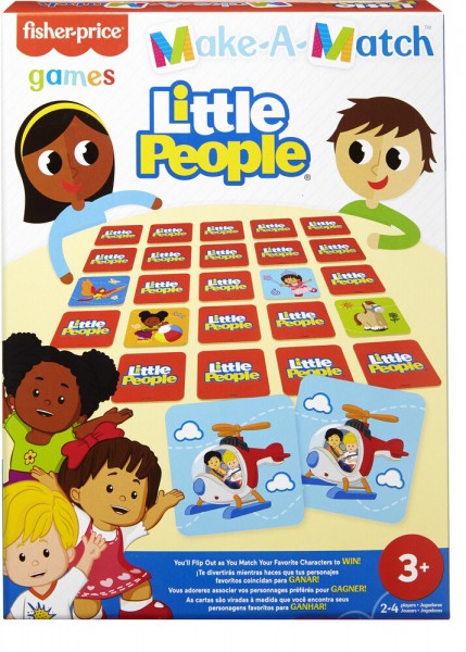 Mattel Memory gra dla dzieci Little People GWN50 GXR46