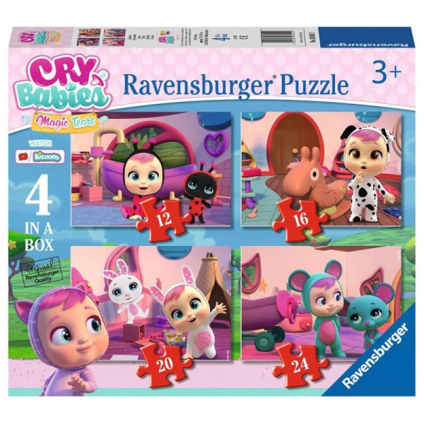Ravensburger Puzzle 4 w 1 Cry Babies 030521
