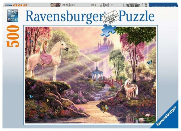 Ravensburger Puzzle 500 Bajkowa Rzeka 150359