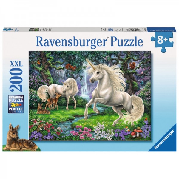 Ravensburger Puzzle Tajemnicze Jednorożce 128389