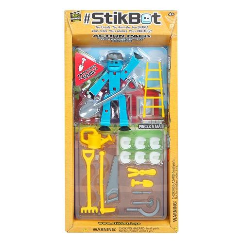 Stikbot Action Pack Farmer Niebieski TST620