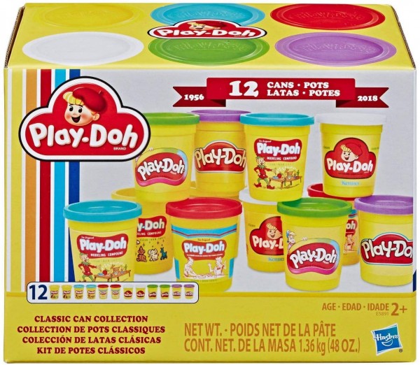 Hasbro Play-Doh 12-pack Classic Color E5891