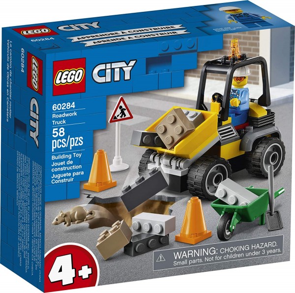 Lego City Pojazd do robot drogowych 60284