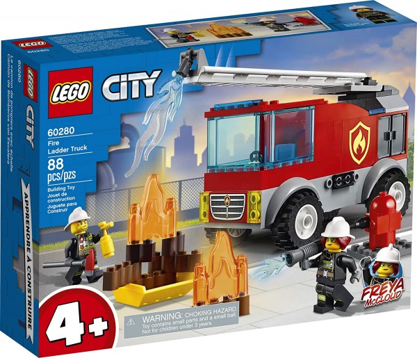 Lego City Woź strażacki z drabiną 60280