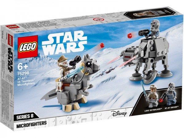Lego Star Wars Mikromyśliwce: AT-AT kontra Tauntaun 75298