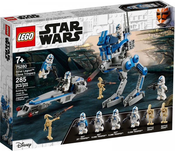 Lego Star Wars Żołnierze-klony z 501. legionu 75280