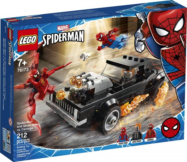 Lego Super Heroes Spider Man i Upiorny Jeździec kontra Carnage 76173