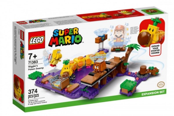 Lego Super Mario Trujące bagno Wigglera 71383