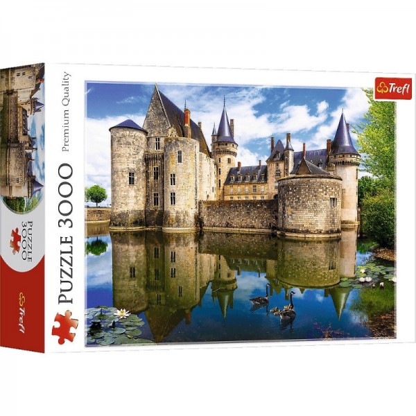 Trefl Puzzle 3000 elementów Zamek Scully-sour-Loire Francja 33075
