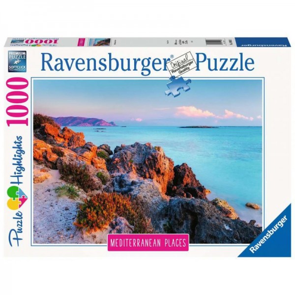 Ravensburger Puzzle 1000 Śródziemnomorska Grecja 149803
