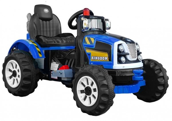 Traktor Kingdom Niebieski Na akumulator