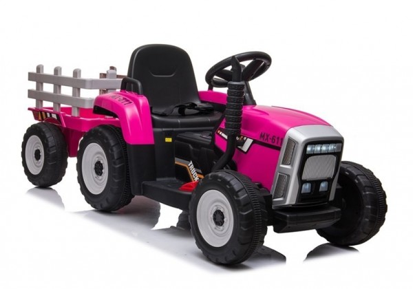 Traktor XMX611 Różowy Na Akumulator