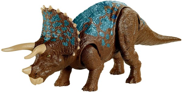 Mattel Jurassic World Dinozaur Ryk Bojowy Triceratops GVH66