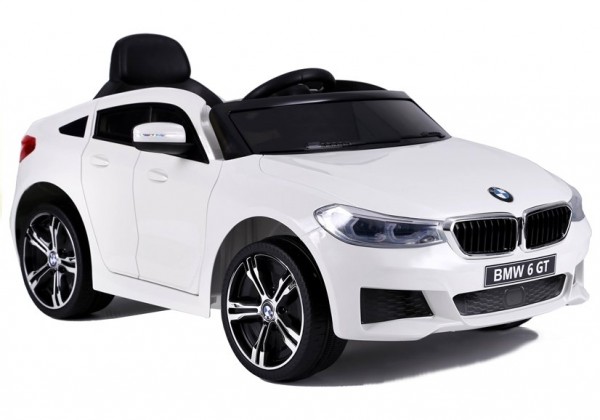 Auto BMW 6 GT Białe Na Akumulator