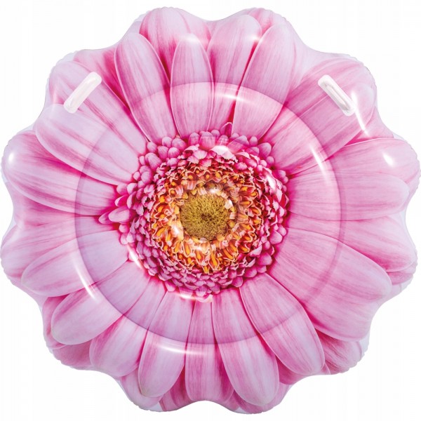 Intex Materac Różowy Kwiat 142x142cm 58787