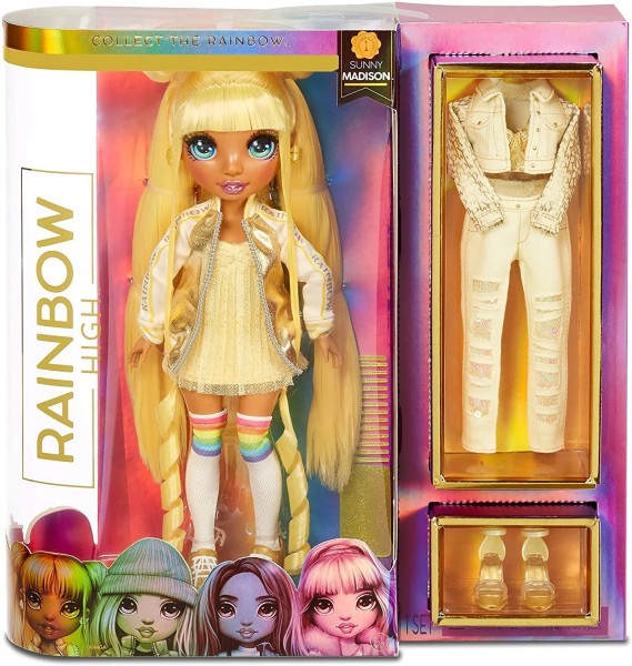 MGA Rainbow High Fashion Doll Sunny Madison Złota 569626