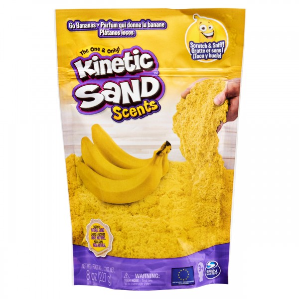 Spin Master Kinetic Sand Smakowite zapachy Bananowy 6053900 20124652