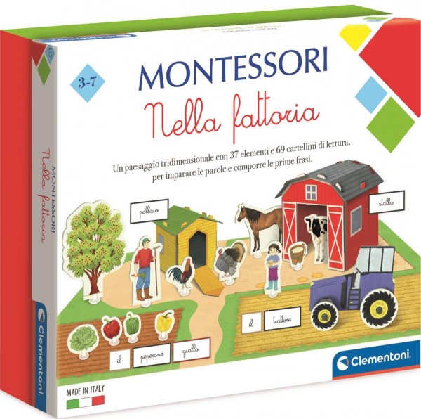 Clementoni Gra Montessori Na farmie 50693