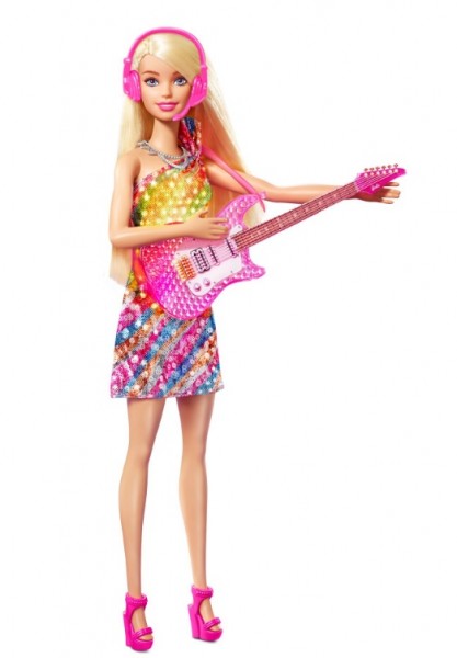Mattel Barbie Big City Malibu Muzyczna Lalka GYJ23