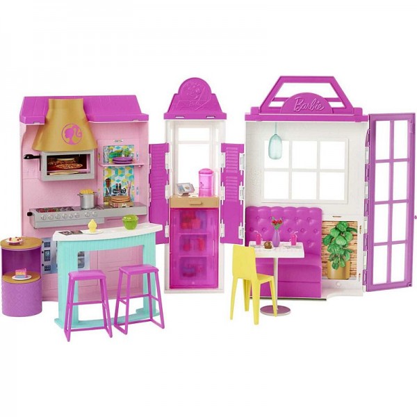 Mattel Barbie Restauracja z Grilem GXY72