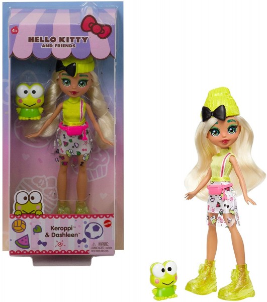 Mattel Hello Kitty Lalka Keroppi i Dashleen GWW95 GWW99