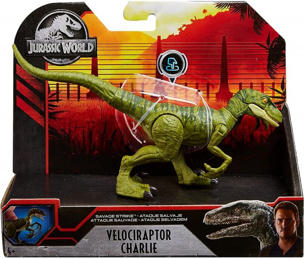 Mattel Jurassic World Superatak Velociraptor Charlie GCR54 GJN92
