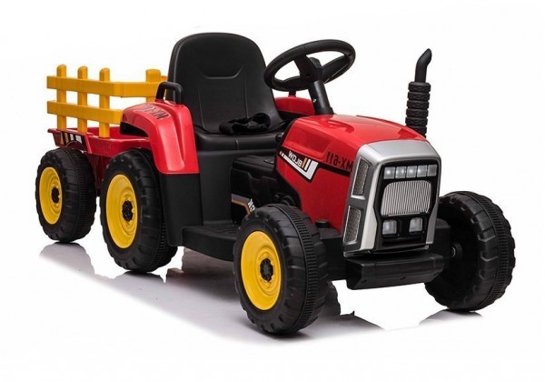 Traktor z Przyczepką YSA021A Czerwony Na Akumulator