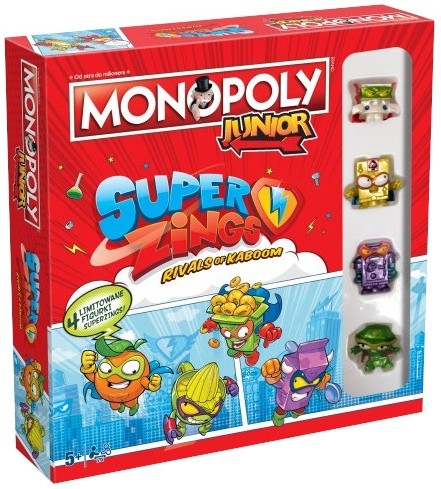 Winning Moves Monopoly Junior Super Zings 040020