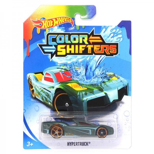 Mattel Hot Wheels Samochodzik Zmieniający Kolor Color Shifters Hypertruck BHR15 GKC18