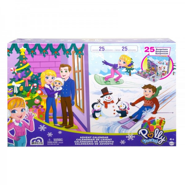 Mattel Polly Pocket Kalendarz Adwentowy GYW07