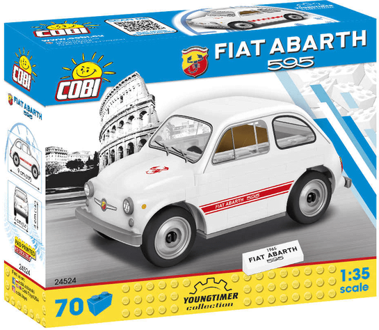 Cobi Klocki Samochód Fiat Abarth 595 24524