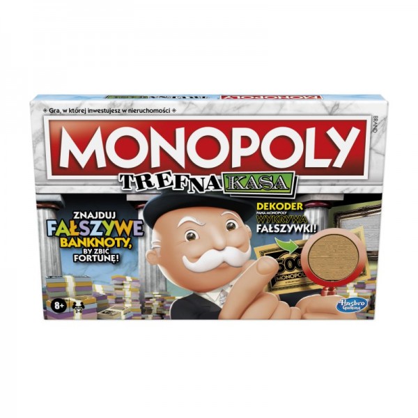Hasbro Gra Monopoly Trefna Kasa F2674
