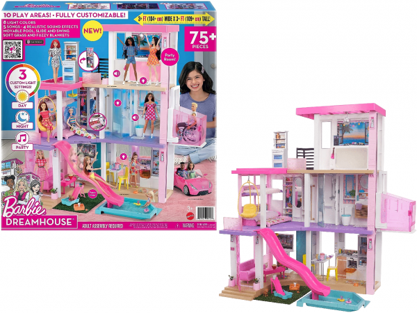 Mattel Barbie DreamHouse Deluxe Domek dla lalek GRG93