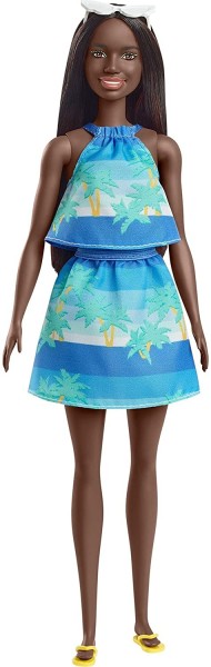 Mattel Barbie Loves The Ocean Lalka Komplet w Palmy GRB35 GRB37