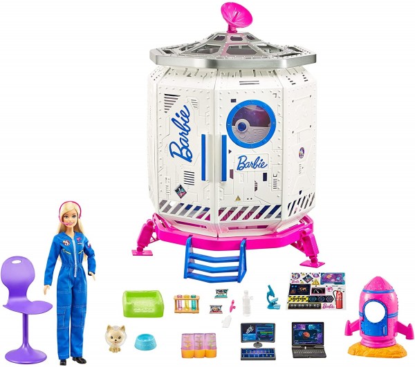 Mattel Barbie Stacja Kosmiczna z Lalką GXF27