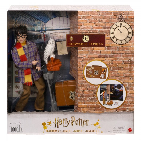Mattel Harry Potter Peron 9i3/4 Zestaw z lalką GXW31