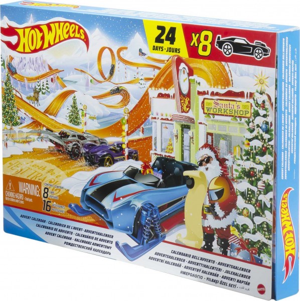 Mattel Hot Wheels Kalendarz Adwentowy 2021 GTD78