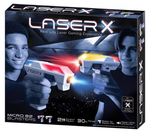 Tm Toys Laser X Mikroblaster zestaw podwójny 87906